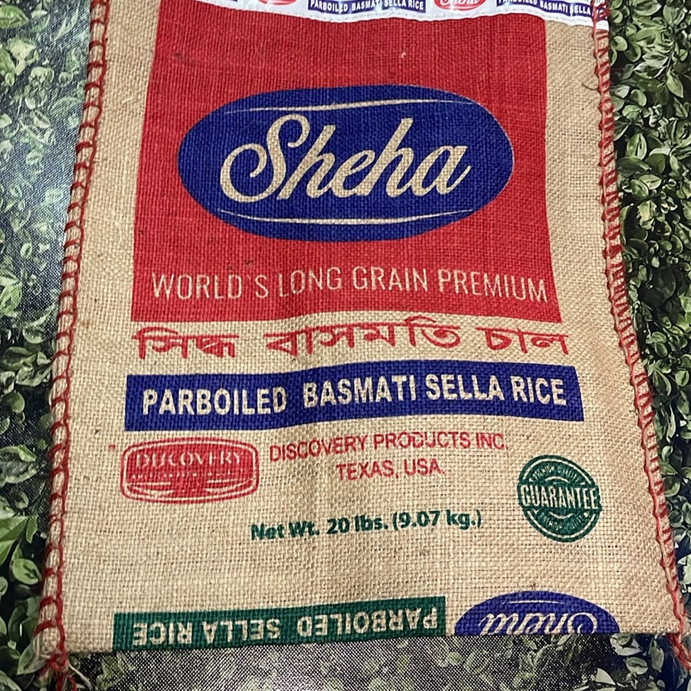 Sheha Rice Burlap Bag - Picture 8 of 16